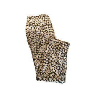 Womens Live Well Active High Waisted Workout Daisey Leggings Ankle LG Key Pocket